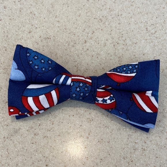 Hand Crafted Other - Pet Bowtie Patriotic with Stars and Stripes
